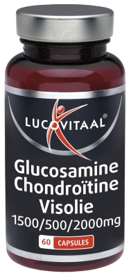 Lucovitaal glucosamine chondroitine visolie 60 capsules  drogist