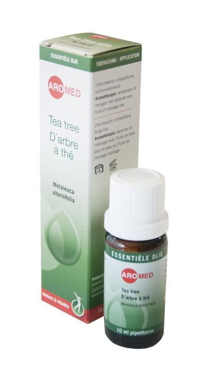 Foto van Aromed tea tree etherische olie 10ml via drogist