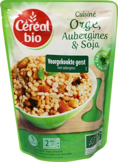 Cereal stoofpotje van gierst aubergines en soja 250g  drogist