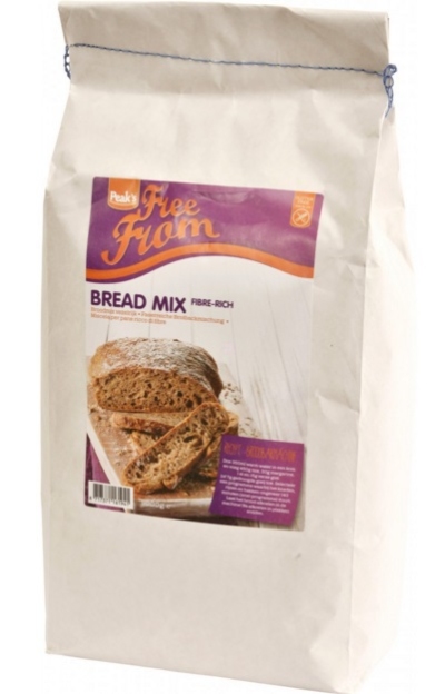 Foto van Peaks free broodmix vezelrijk 5kg via drogist
