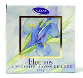 Foto van Kappus zeep blue iris luxe 125 gram via drogist