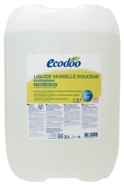 Foto van Ecodoo vloeibaar afwasmiddel jerrycan 20ltr via drogist