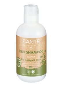 Foto van Sante familie xl bio ginkgo olijf shampoo bdih 200ml via drogist