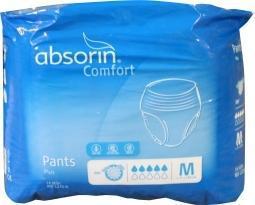Absorin comfort pants plus medium tot 120 cm 14st  drogist