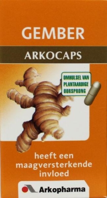 Foto van Arkocaps gember 45 capsules via drogist