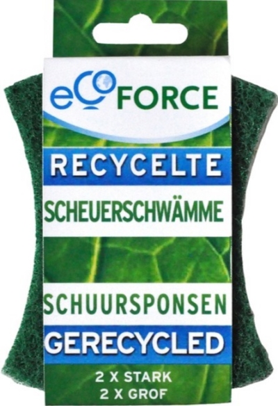 Foto van Ecoforce schuurspons grof 2st via drogist