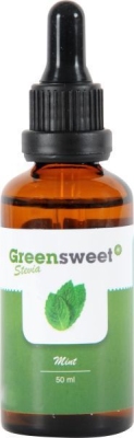 Foto van Greensweet stevia vloeibaar mint 50ml via drogist