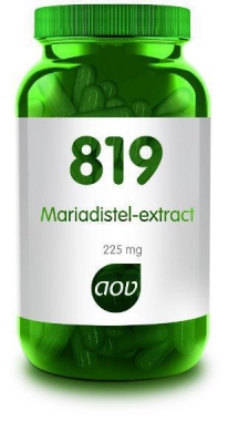 Foto van Aov 819 mariadistel extract 225 mg 90vcap via drogist