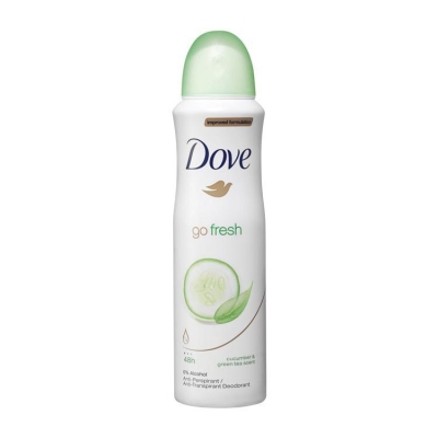 Foto van Dove doeodrant spray go fresh touch 150ml via drogist
