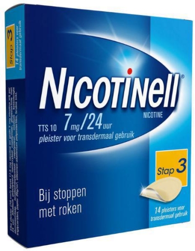Nicotinell nicotinepleister tts10 7mg 14st  drogist