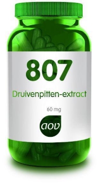 Aov 807 druivenpitten extract 60cp  drogist