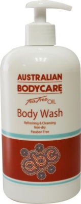 Foto van Australian bodycare tea tree oil body wash 200ml via drogist