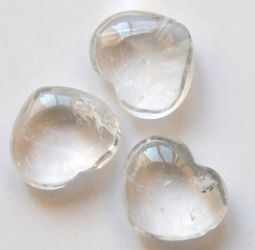 Steengoed hart 30mm bergkristal 1st  drogist