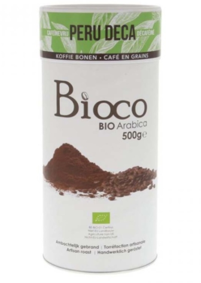 Foto van Bioco peru gemalen koffie 250gr via drogist