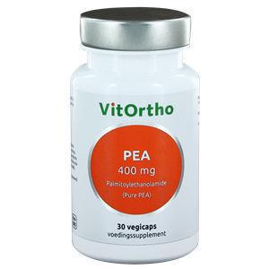 Foto van Vitortho pea pure 400 mg 30vcap via drogist