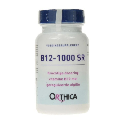 Foto van Orthica vitamine b12 1000 sr 90tab via drogist