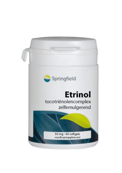 Springfield etrinol tocotrienolen complex 50mg 60sft  drogist