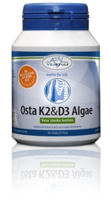 Vitakruid osta k2 & d3 algae 90tab  drogist