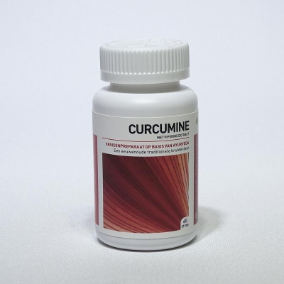 Ayurveda health curcumine piperine extract 60cap  drogist