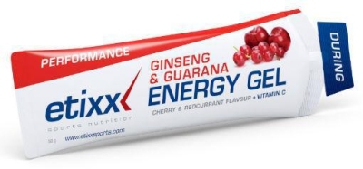 Foto van Etixx energy gel ginseng & guarana 12 x 50g via drogist