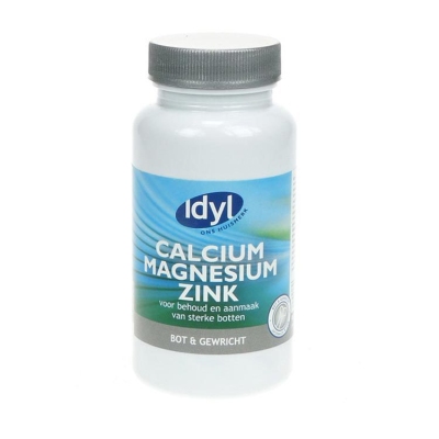 Foto van Idyl calcium magnesium zink 90st via drogist