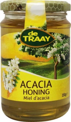 Foto van Traay acacia honing 350g via drogist