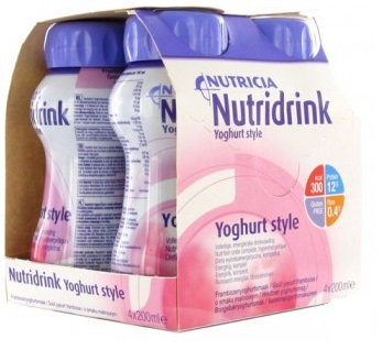 Nutridrink yoghurt frambozen 4x200  drogist