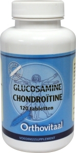 Foto van Orthovitaal glucosamine/chondroitine 750/250mg 120tab via drogist