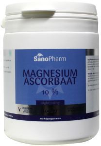 Foto van Sanopharm magnesium ascorbaat poeder 100g via drogist