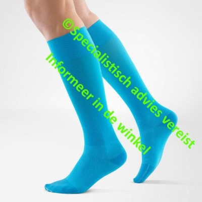 Foto van Bauerfeind sport compression socks run & walk m short riivera 1 paar via drogist