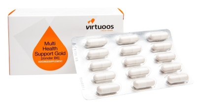Foto van Virtuoos multi health support gold 30cp via drogist