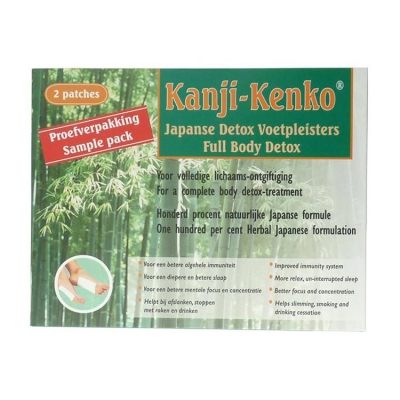 Kanji-kenko pleisters sample 2st  drogist