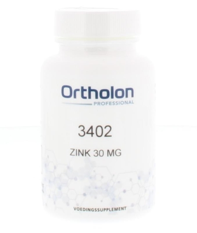 Foto van Ortholon pro zink citraat 30 mg 60tab via drogist