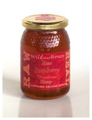 Wild about honey honey framboos 500gr  drogist