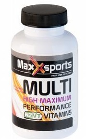 Foto van Maxxposure sports multi vitamine 30tb via drogist
