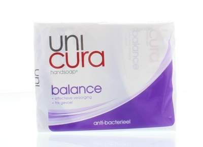 Foto van Unicura unicur zeep balance duopack 180gr via drogist