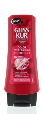 Gliss kur color protect & shine conditioner 200ml  drogist