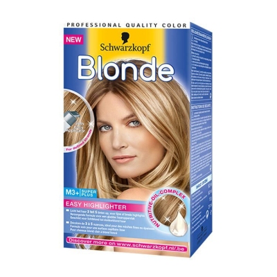 Schwarzkopf blonde haarverf easy highlighter super plus verp.  drogist
