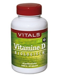 Vitals vitamine d 1000ie biologisch 60cap  drogist