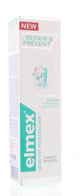 Elmex tandpasta sensitive professional repair & prevent 75ml  drogist