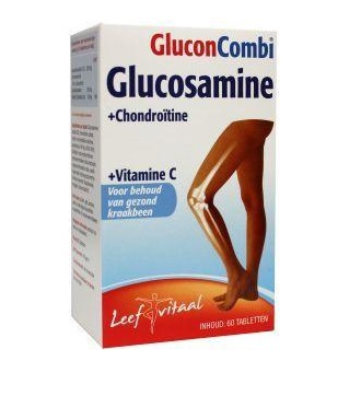 Leef vitaal glucosamine & chondroitine 60tab  drogist