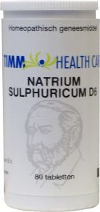 Timm health care natrium sulfur d6 10 80tab  drogist