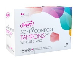 Foto van Beppy tampons soft comfort dry 8st via drogist