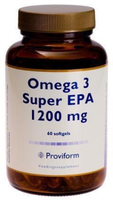 Foto van Proviform omega 3 super epa 1200mg 60sft via drogist