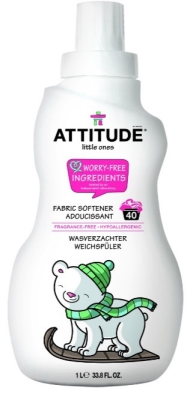 Attitude ecologische wasverzachter little ones parfumvrij 1040ml  drogist