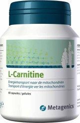 Foto van Metagenics l-carnitine 60cap via drogist