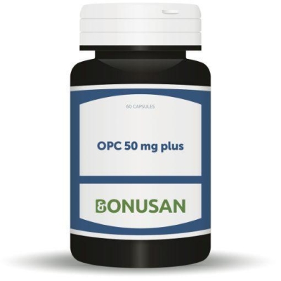 Foto van Bonusan opc 50 mg & vitamine c 300 mg 60cap via drogist