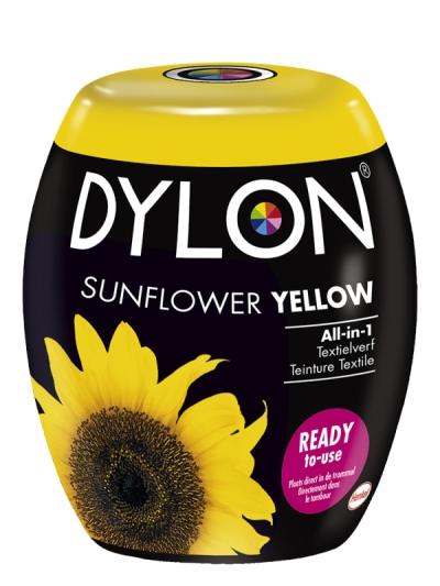 Foto van Dylon pods yellow sunflower 350g via drogist
