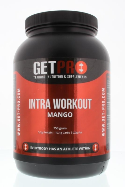 Getpro intra workout mango 750g  drogist