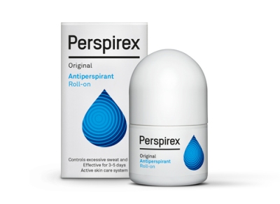 Foto van Perspirex antiperspirant roll on original 20ml via drogist
